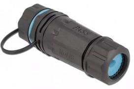 DeLOCK 86701 RJ45 jungtis Cat.6A, IP68, juoda