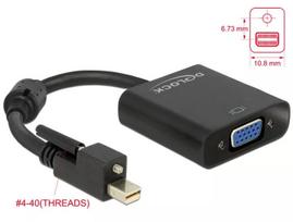 Vaizdo kabelio adapteris DeLOCK 62641 Mini DisplayPort į VGA 0,25 m