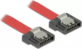 SATA kabelis DeLOCK 83833 0,2 m SATA 7 kontaktų Raudonas