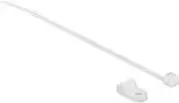 Kabelio laikiklis su varžtu DeLOCK 18861 Nailonas Baltas 10 vnt.