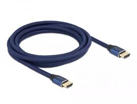 HDMI kabelis DeLOCK Ultra High Speed 48Gbps 8K 60 Hz mėlynas 3 m