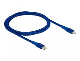 Duomenų ir įkrovimo kabelis USB Type-C į Lightning DeLOCK 85416