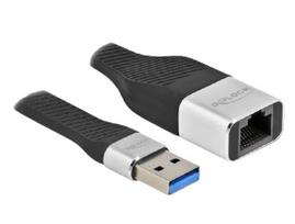 DeLOCK FPC plokščias juostinis kabelis USB Type-A į Gigabit LAN 10/100/1000Mbps 13 cm
