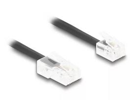 Telefono laidas DeLOCK 88480 3 m Juodas RJ-11 RJ-45