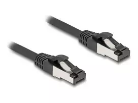 DeLOCK 80572 RJ-45 Cat8.1 tinklo kabelis 2 m juodas
