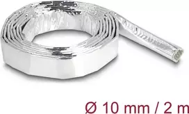 Apsauginė rankovė kabeliams DeLOCK stiklo pluoštas aliuminis 2m x 10mm