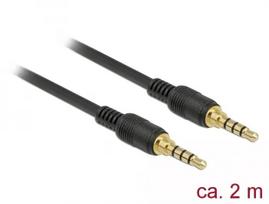 Garso kabelis DeLOCK 85598 2m 3,5mm juodas