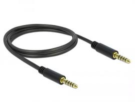 Garso kabelis DeLOCK 85791 1 m 4,4 mm juodas