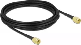 Antenos kabelis DeLOCK SMA kištukas į SMA kištuką LMR/CFD100 5 m