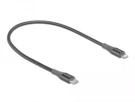 Duomenų ir įkrovimo laidas USB Type-C į Lightning DeLOCK 86630