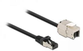 Laidas RJ45 kištukas į Keystone modulį RJ45 lizdas DeLOCK 87030