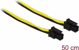 Laidas DELOCK Micro-Fit 3.0 4 kontaktų vyriškas‑vyriškas, 50 cm
