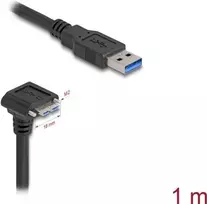 DeLOCK USB laidas 1 m USB A Micro-USB B juodas 5Gbit/s