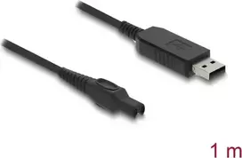 USB įkrovimo laidas DELOCK 15 V elektriniams skustuvams, suderinamas su Philips OneBlade Pro 360 HQ7 HQ8 HQ9