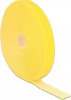Lipnusis užsegimas (velcro) DeLOCK 18740 geltonas 20 mm 10 m