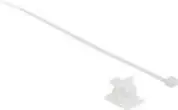 Kabelių laikikliai DeLOCK 18877 nailoniniai balti 10 vnt 25mm ilgio 1,05cm skersmens