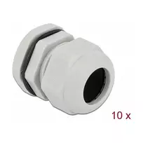 Kabelio įvadas DeLOCK 60225 Pilkas Plastikinis 10 vnt.