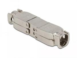 Coupler tinklo kabeliui DeLOCK Cat.6A STP be įrankių