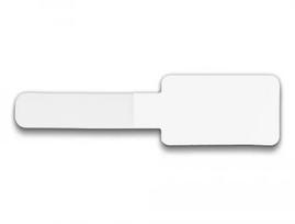 DeLOCK Mini lipnus laikiklis kabeliams 90mm x 24mm 10 vnt balti