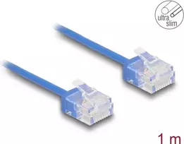DeLOCK RJ45 Cat.6 UTP 1m mėlynas tinklo kabelis