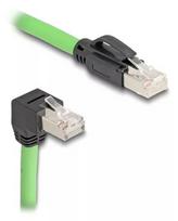 Tinklo kabelis DeLOCK 80897 RJ-45 Cat6a 5 m Juodas Žalias