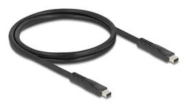 DeLOCK 81176 Mini DisplayPort kabelis 1 m Mini DisplayPort Juoda