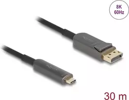 Aktyvus optinis kabelis DELOCK USB-C į DisplayPort 30 m (81609)