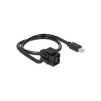 DeLOCK 86374 Mini DisplayPort kabelis 0,5 m juodas