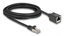 DeLOCK 90317 RJ-45 Cat6a 3 m juodas tinklo laidas