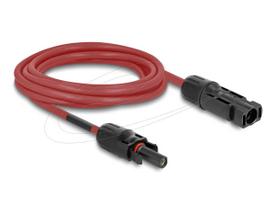 Saulės kabelis DELOCK 90974 DL4 6 mm² 3 m raudonas/juodas DC 1000 V kištukas-lizdas
