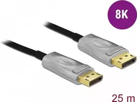 DisplayPort kabelis DeLOCK 85888 25 m Juodas