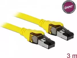 Tinklo kabelis DeLOCK 86583 Cat8.1 S/FTP 3 m geltonas