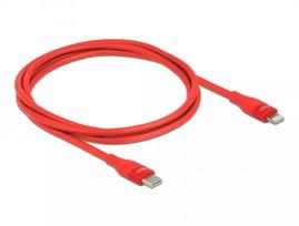 Duomenų ir įkrovimo laidas USB Type-C į Lightning DeLOCK 86634