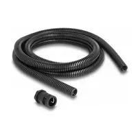 Kabelių apsauginė rankovė DeLOCK 60463 Juoda Plastikinė 15,8 mm x 2 m