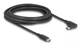 USB C laidas DeLOCK 81195 3m juodas 10Gbit/s