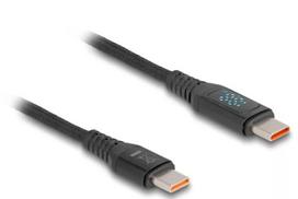 DeLOCK USB 2.0 greito įkrovimo laidas USB Type-C vyriškas į vyrišką 1,20 m 140 W