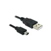 USB laidas DeLOCK 82311 USB 2.0 3m USB A Mini-USB B juodas