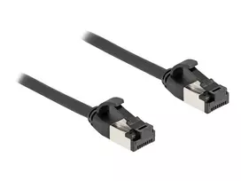 DeLOCK RJ45 kabelis kištukas–kištukas Cat.8.1 2 m juodas