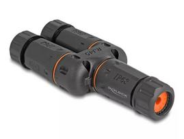DeLOCK 88143 Y-adapteris RJ45 į 2 x RJ45 Cat.6 juodas
