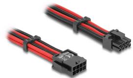 Vidinis maitinimo ilginimo kabelis DELOCK 80975 — 8-pin į PCI-E 6+2-pin, 0,3 m