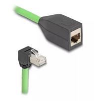 Tinklo laidas DeLOCK 80888 RJ-45 Cat6a 5m Juodas Žalias