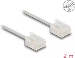 Tinklo kabelis DeLOCK RJ45 Cat.6 2m pilkas