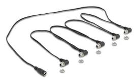 Maitinimo laidas DELOCK 90122, 0,762 m, DC jungtys 5,5×2,1 mm ↔ 5×5,5×2,1 mm, 48 V 5 A