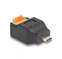 DeLOCK USB Type-C 2.0 kištukinis adapteris į gnybtų bloką 5 kontaktų