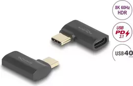 USB adapter DeLOCK 60245 40Gbps USB Type-C PD 3.1 240 W kampuotas