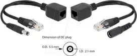 PoE adapteris DeLOCK 66023