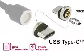 DeLOCK 65933 lyties keitiklis USB Type-C į magnetinę sąsają