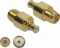 Laidų jungtis DeLOCK 89959 SMA MCX Auksuota