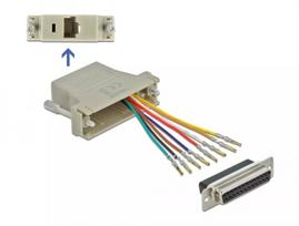 DeLOCK 65600 lyties keitiklis D-Sub į RJ45