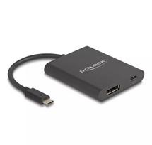 DeLOCK USB-C adapteris į DisplayPort 8K HDR su Power Delivery 60W